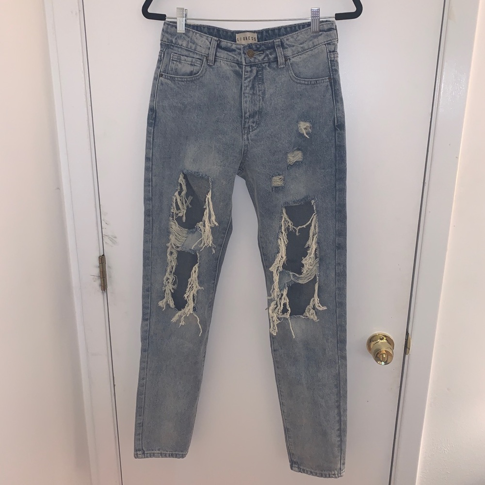 NWOT Princess Polly boyfriend jeans - Picture 4 of 5